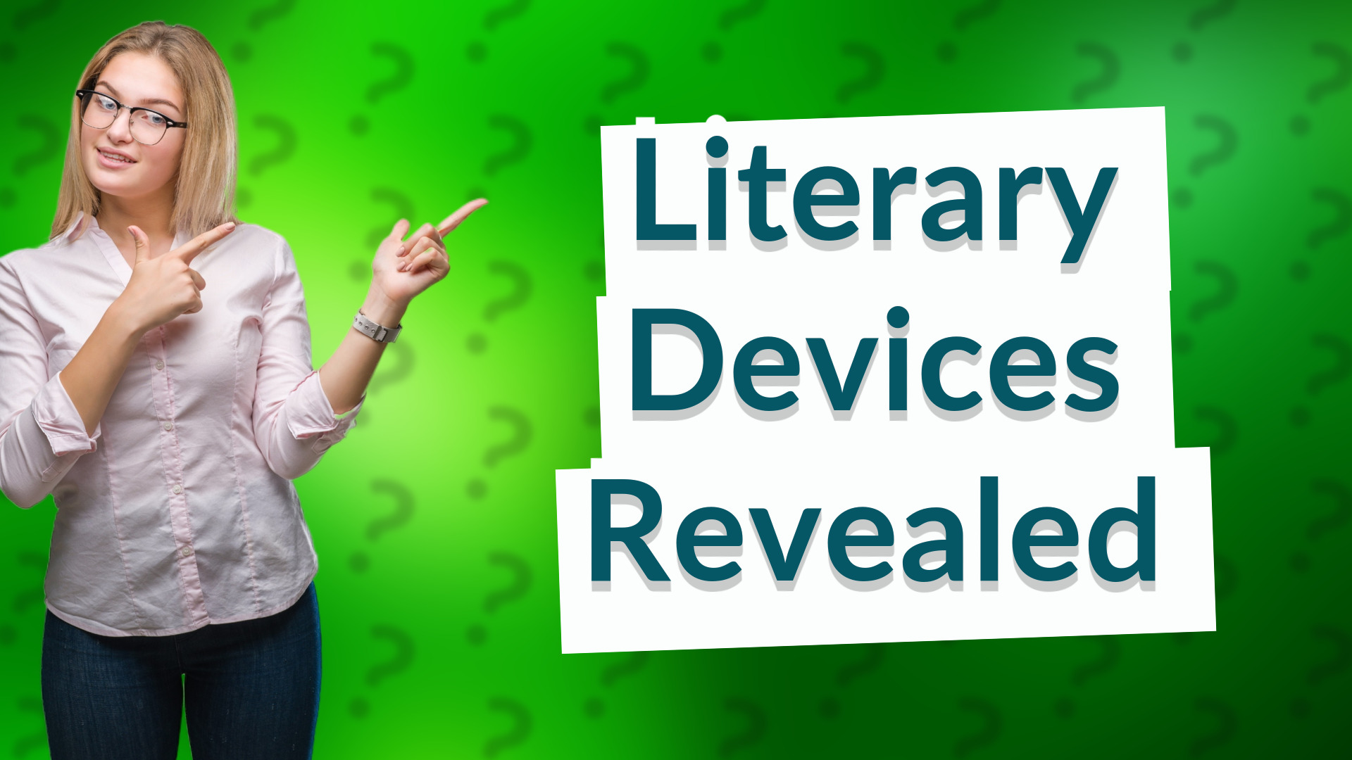 Literary Devices Revealed
