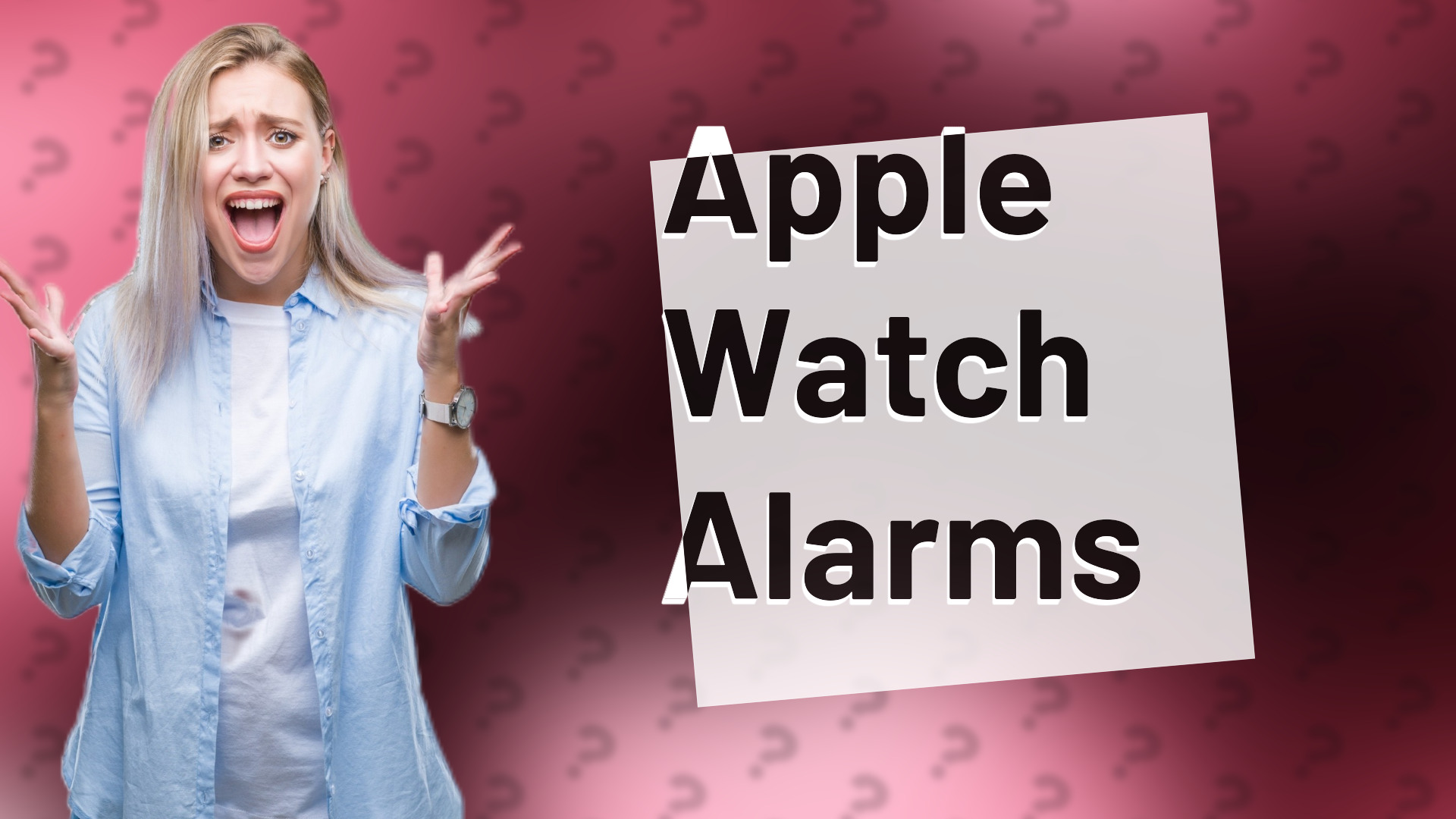 Apple Watch Alarms
