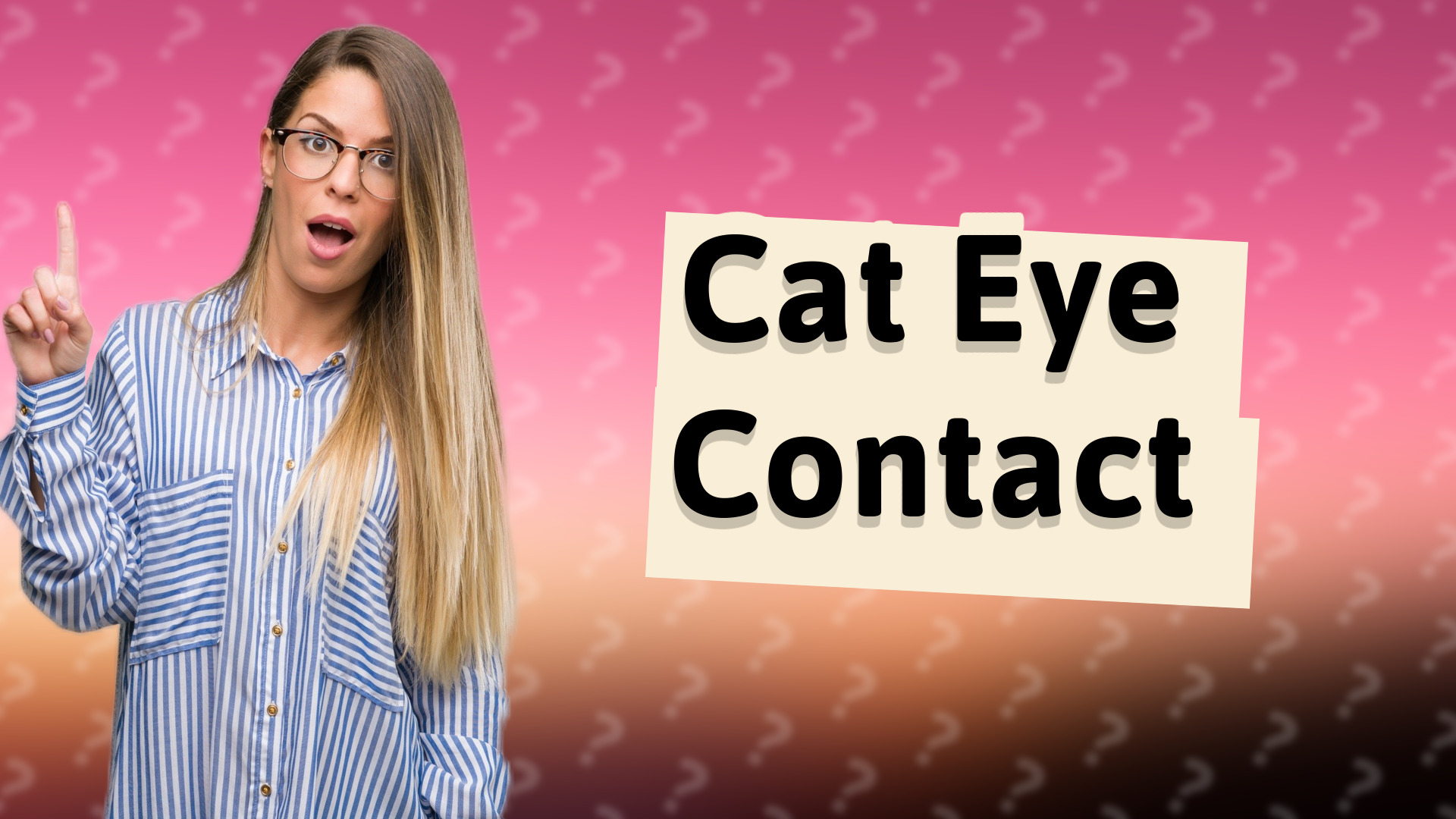 Cat Eye Contact