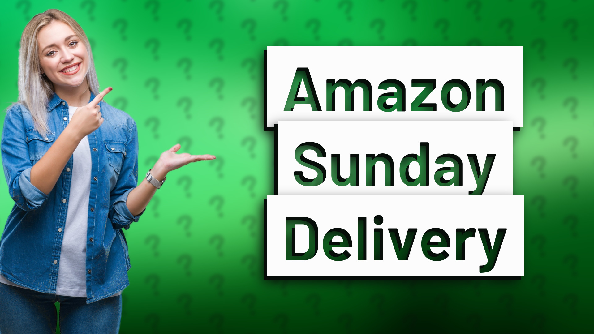 Amazon Sunday Delivery