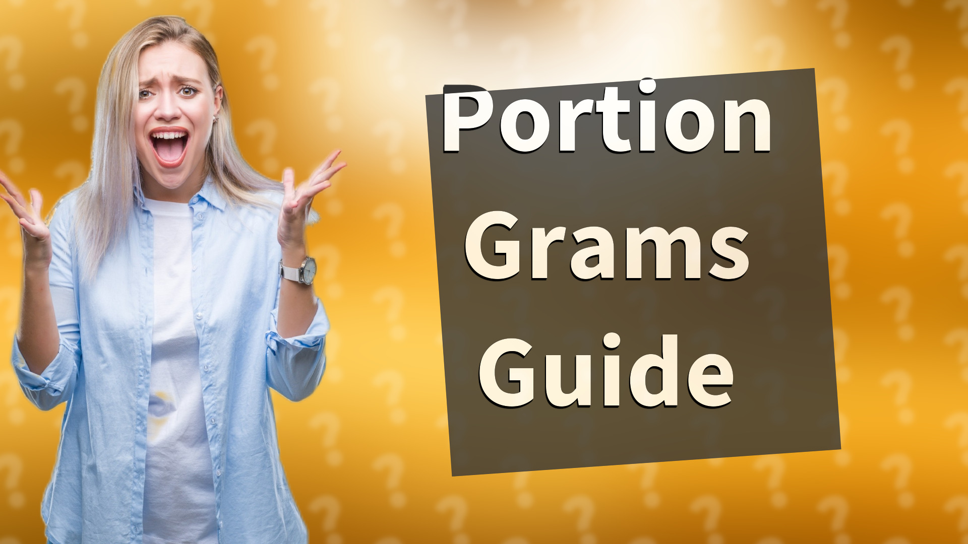 Portion Grams Guide