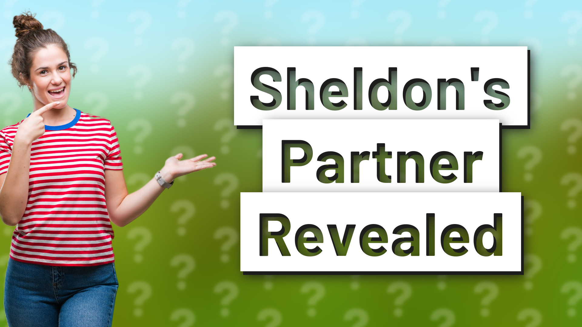 Sheldon's Partner Revealed