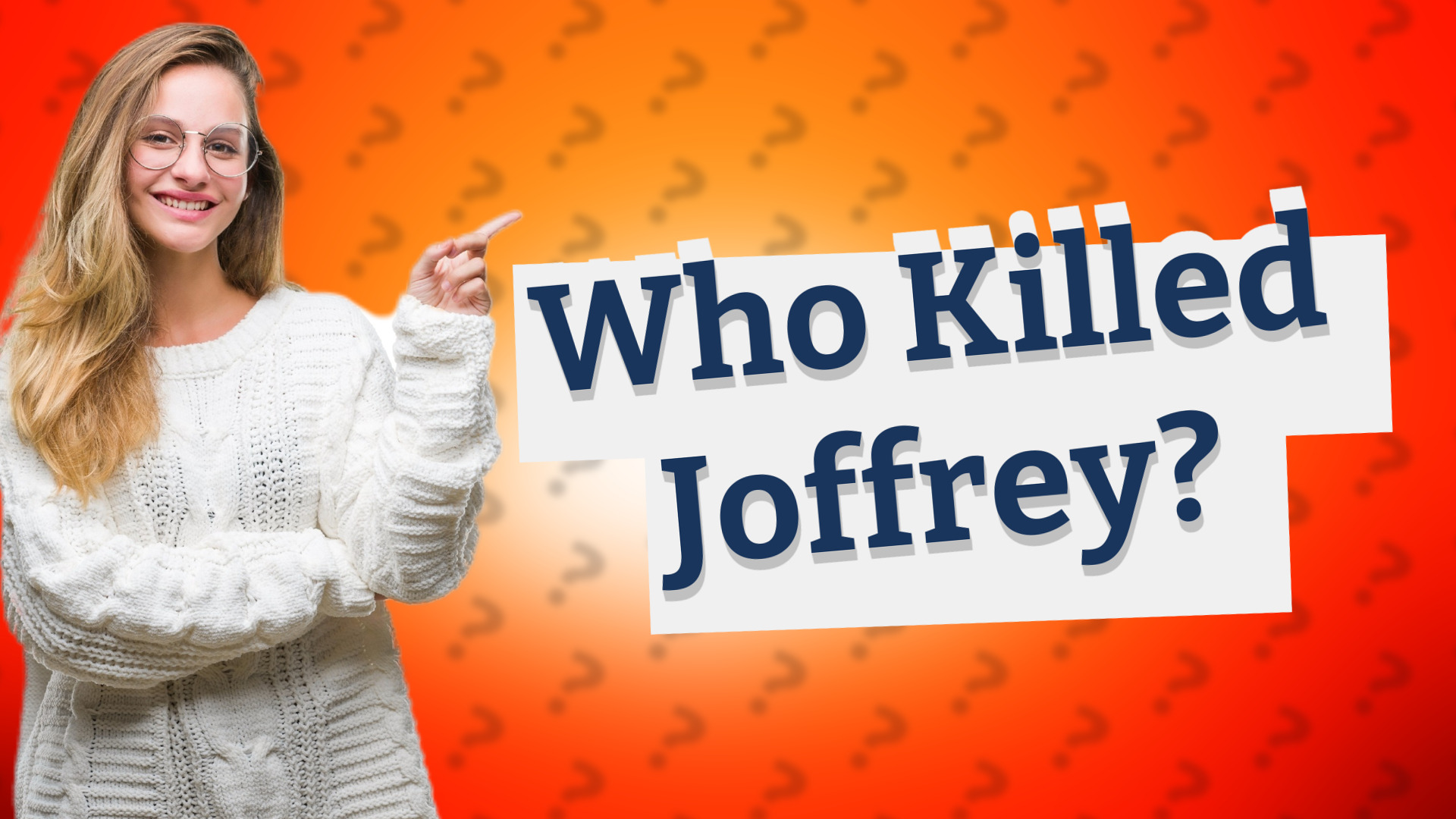 Who Killed Joffrey?