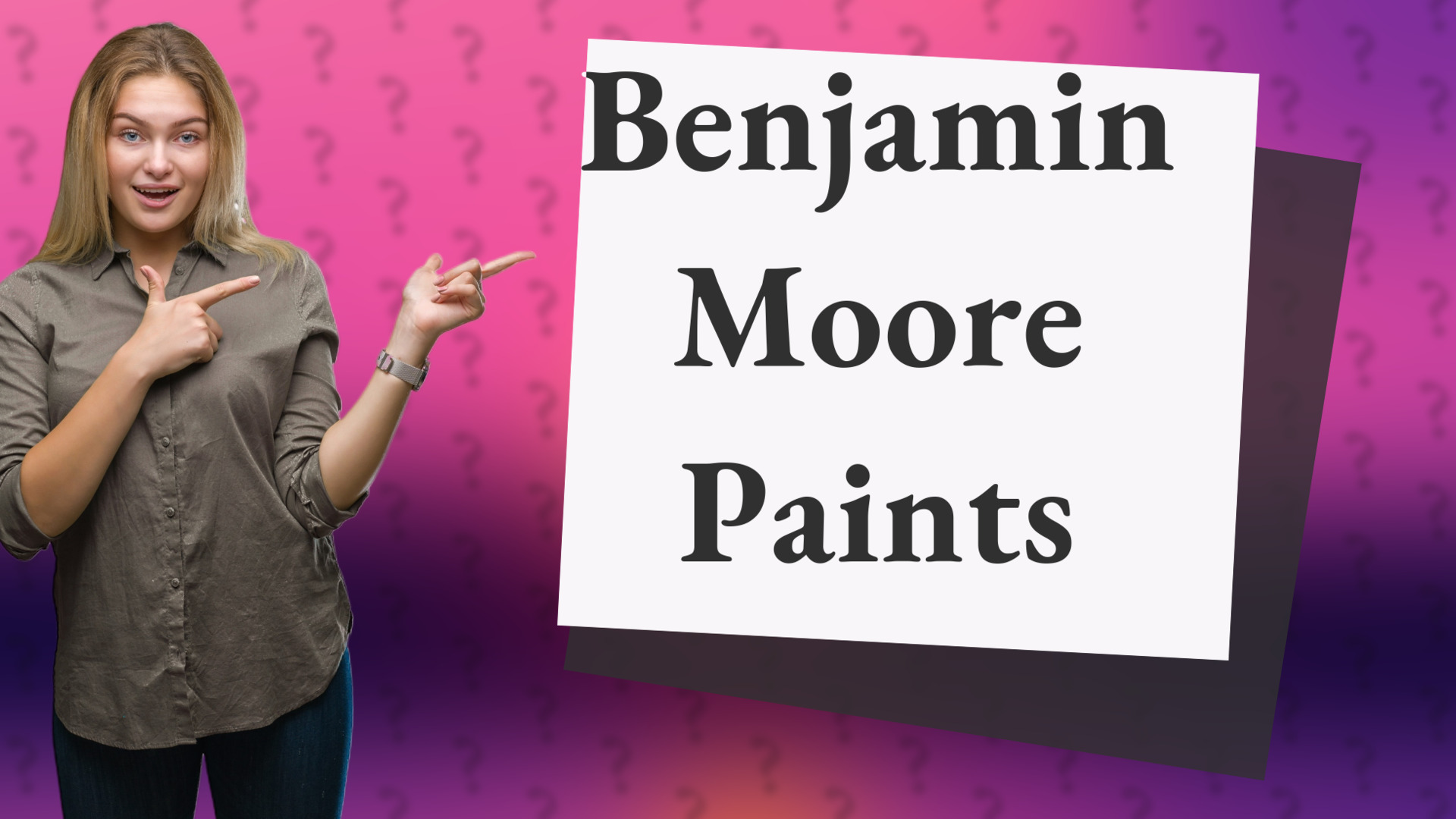 Benjamin Moore Paints