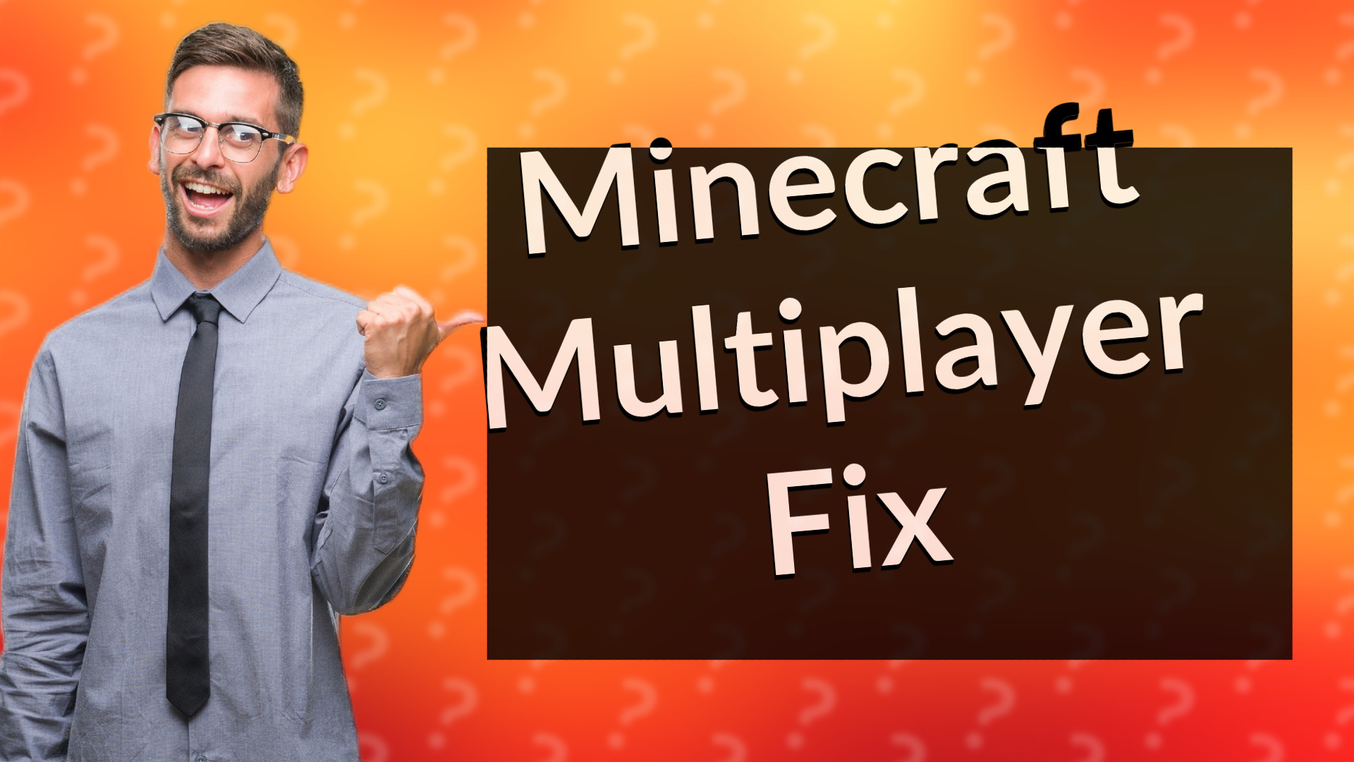 Minecraft Multiplayer Fix