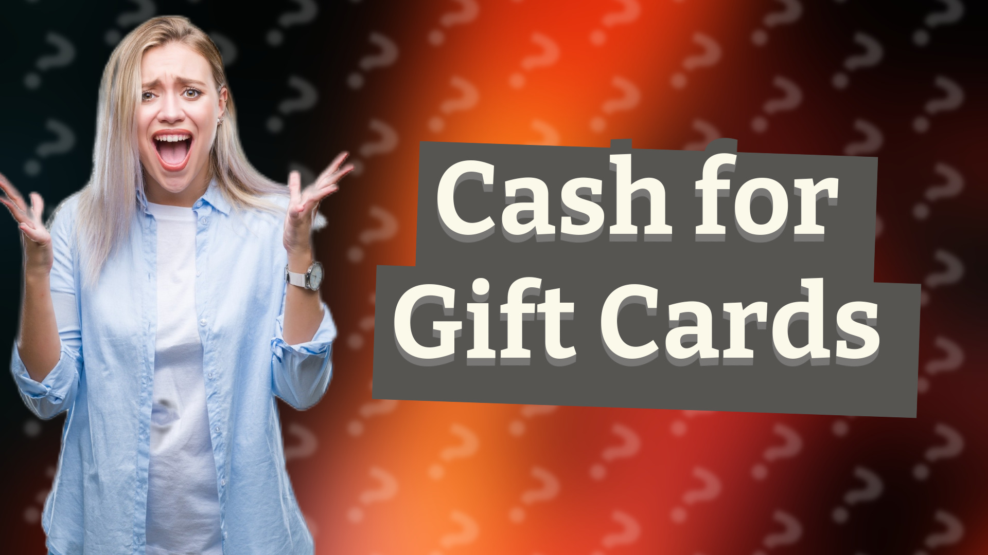 Cash for Gift Cards