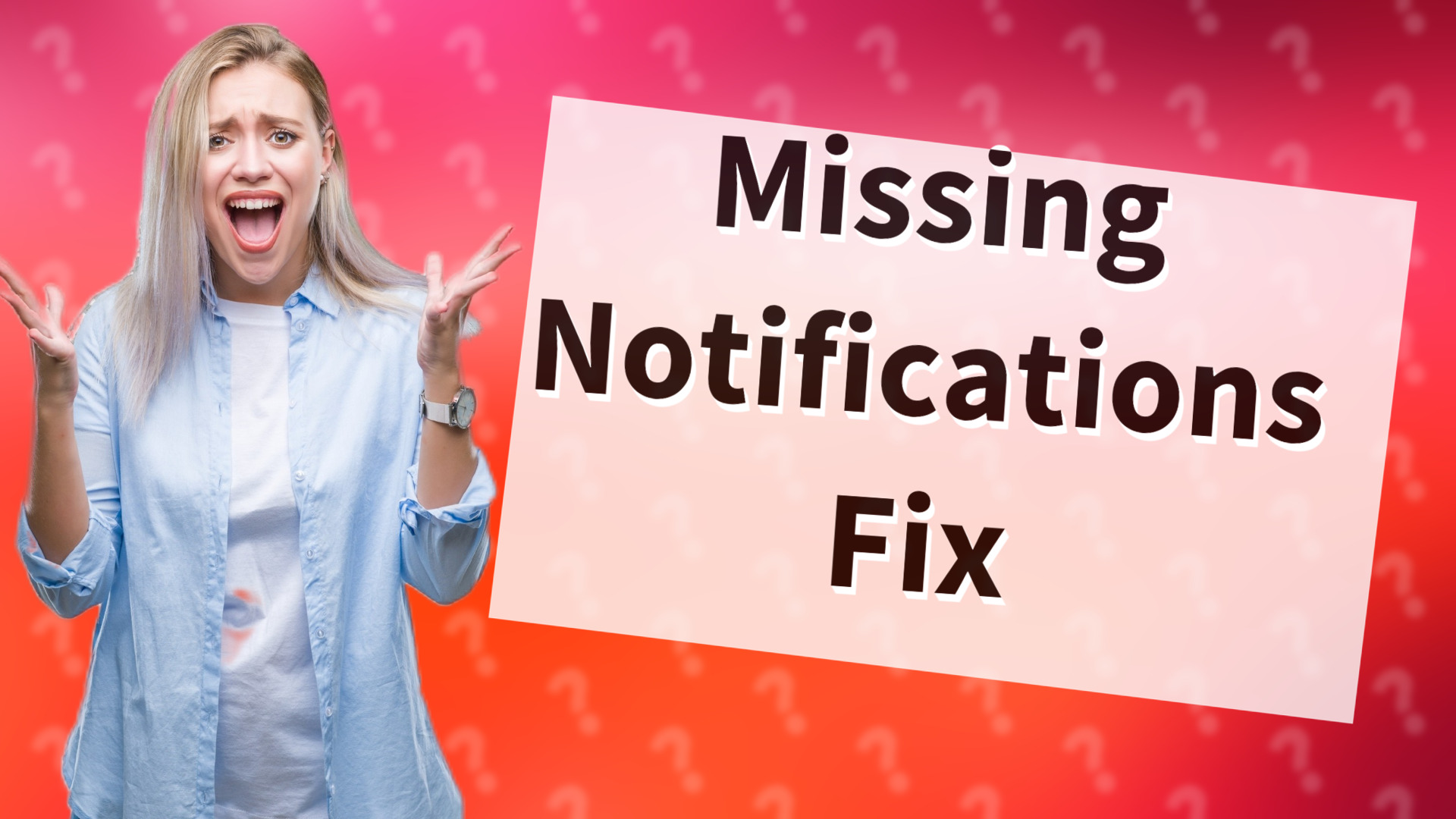 Missing Notifications Fix