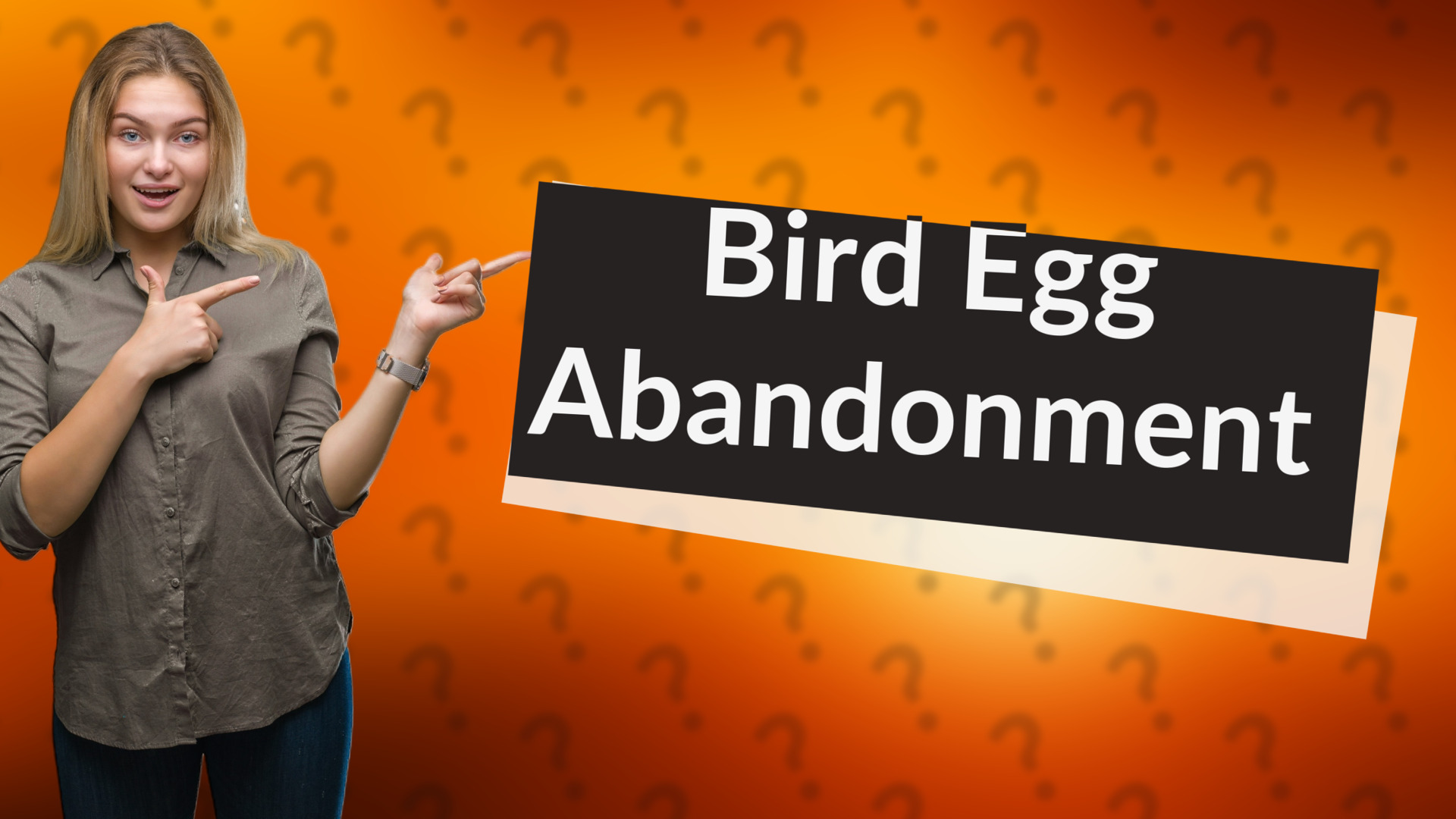 Bird Egg Abandonment