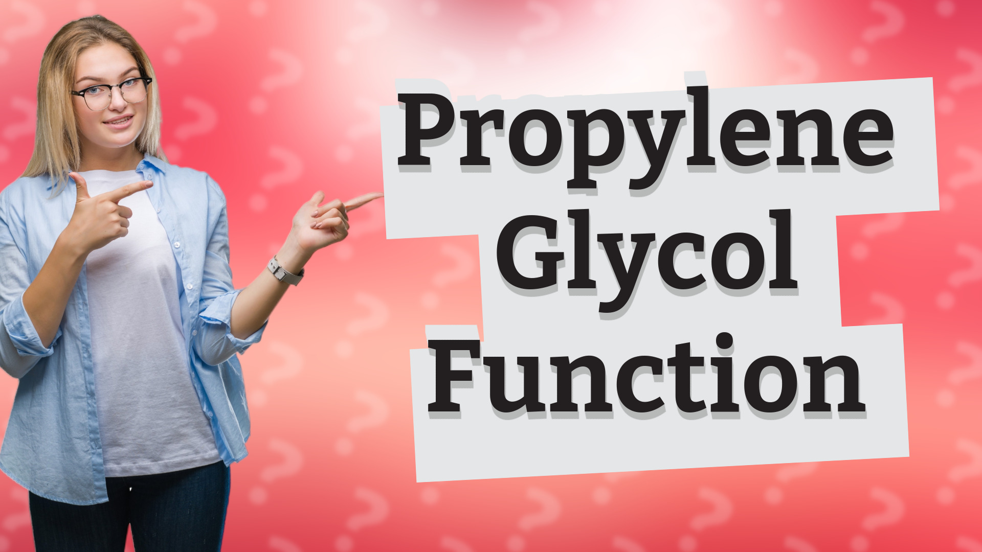 Propylene Glycol Function