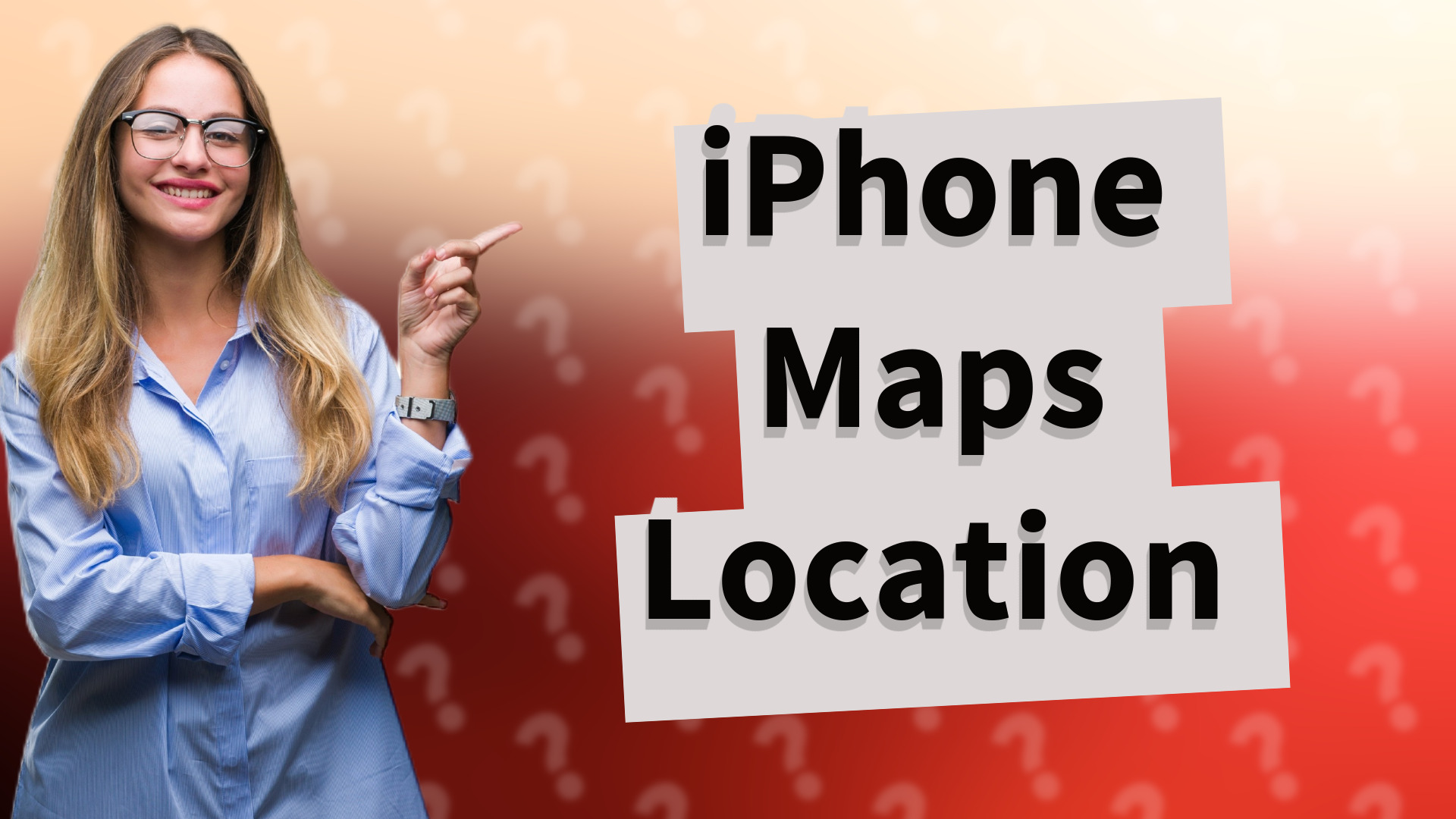 iPhone Maps Location
