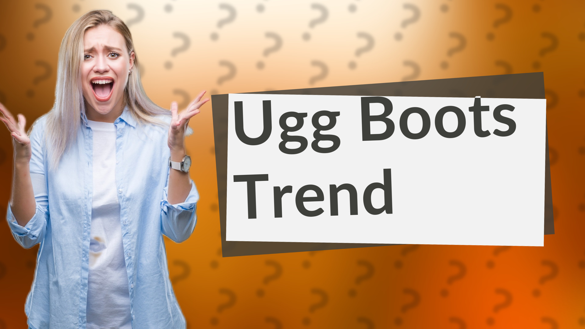 Ugg Boots Trend