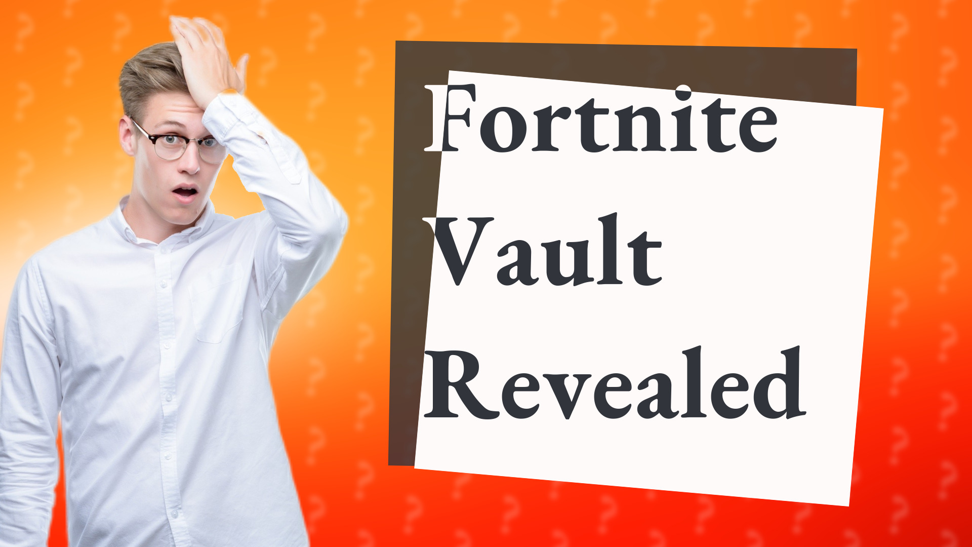 Fortnite Vault Revealed