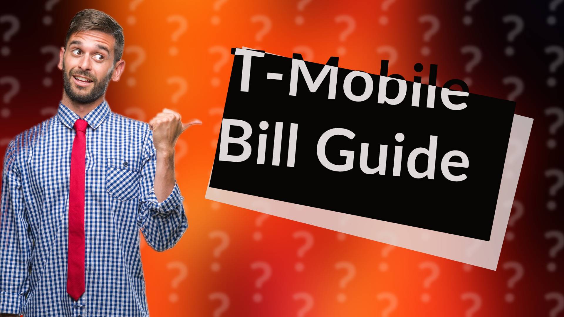 T-Mobile Bill Guide
