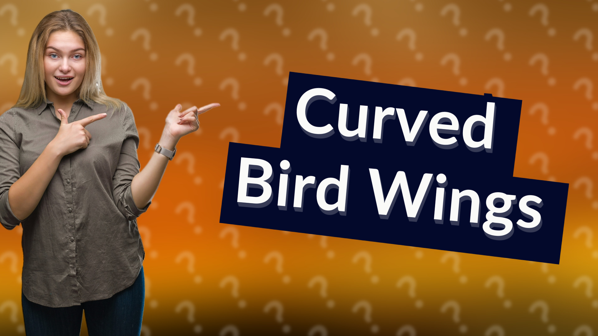 Curved Bird Wings