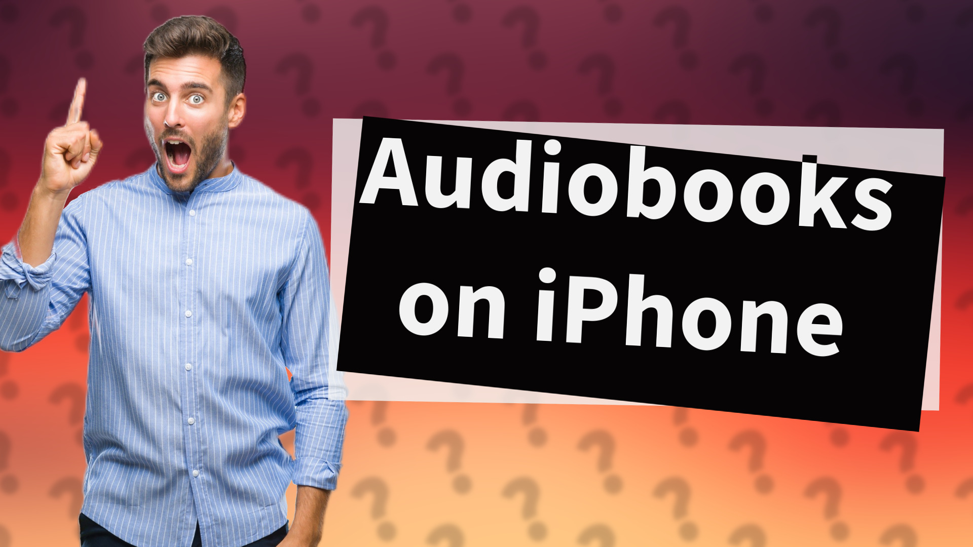 Audiobooks on iPhone