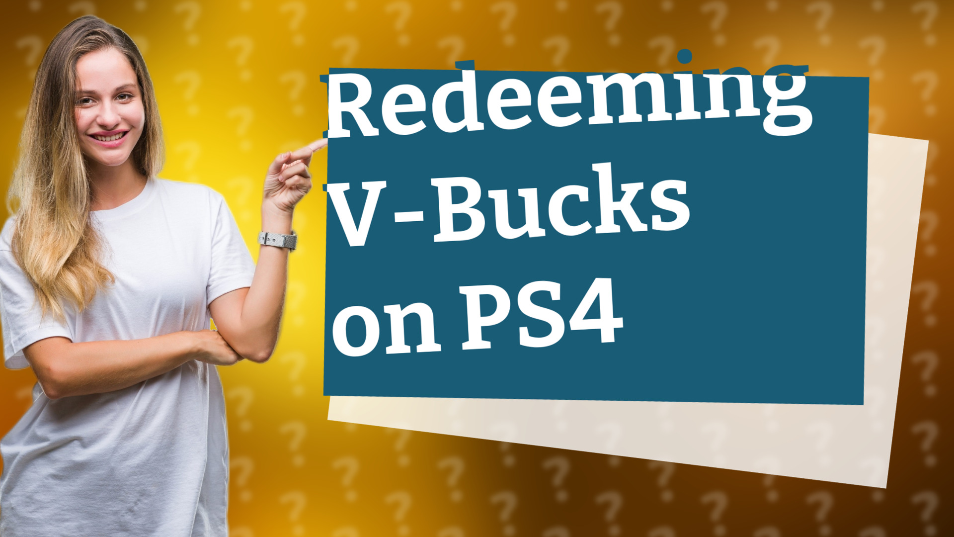 Redeeming V-Bucks on PS4