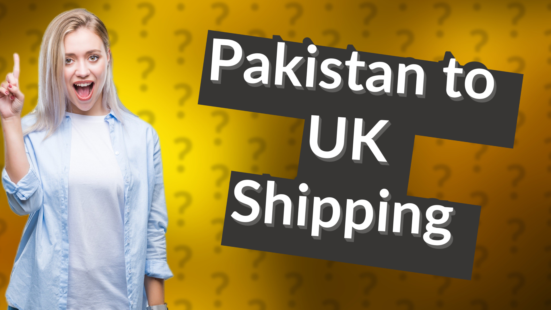 Pakistan to UK Shipping