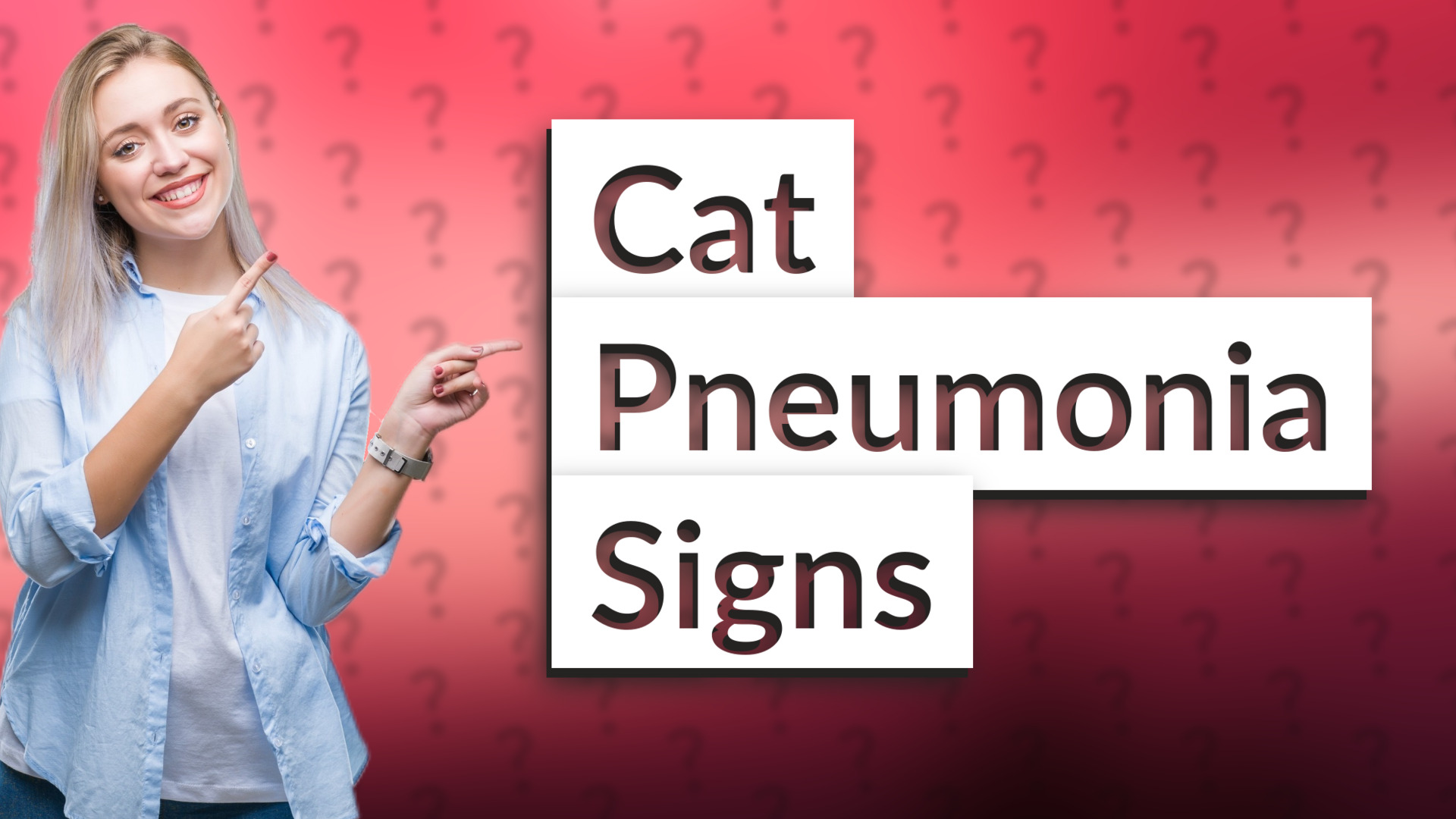 Cat Pneumonia Signs