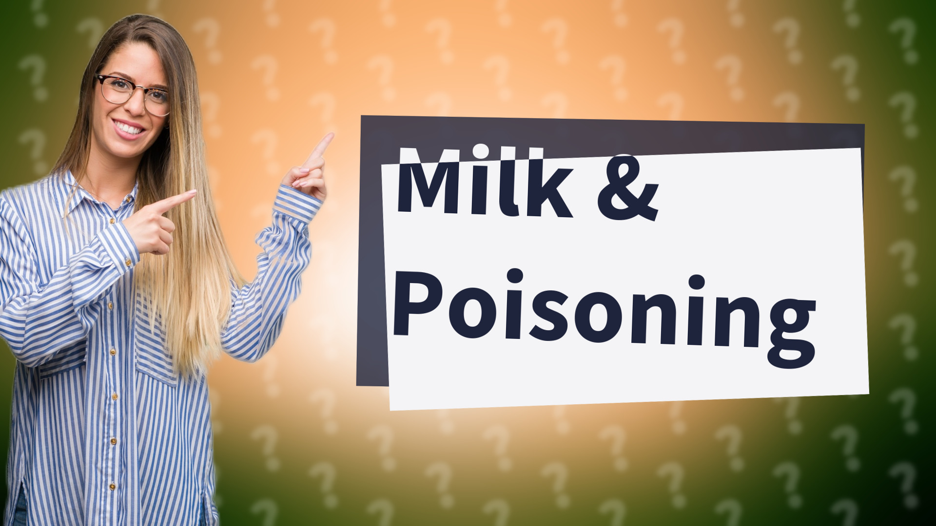 Milk & Poisoning