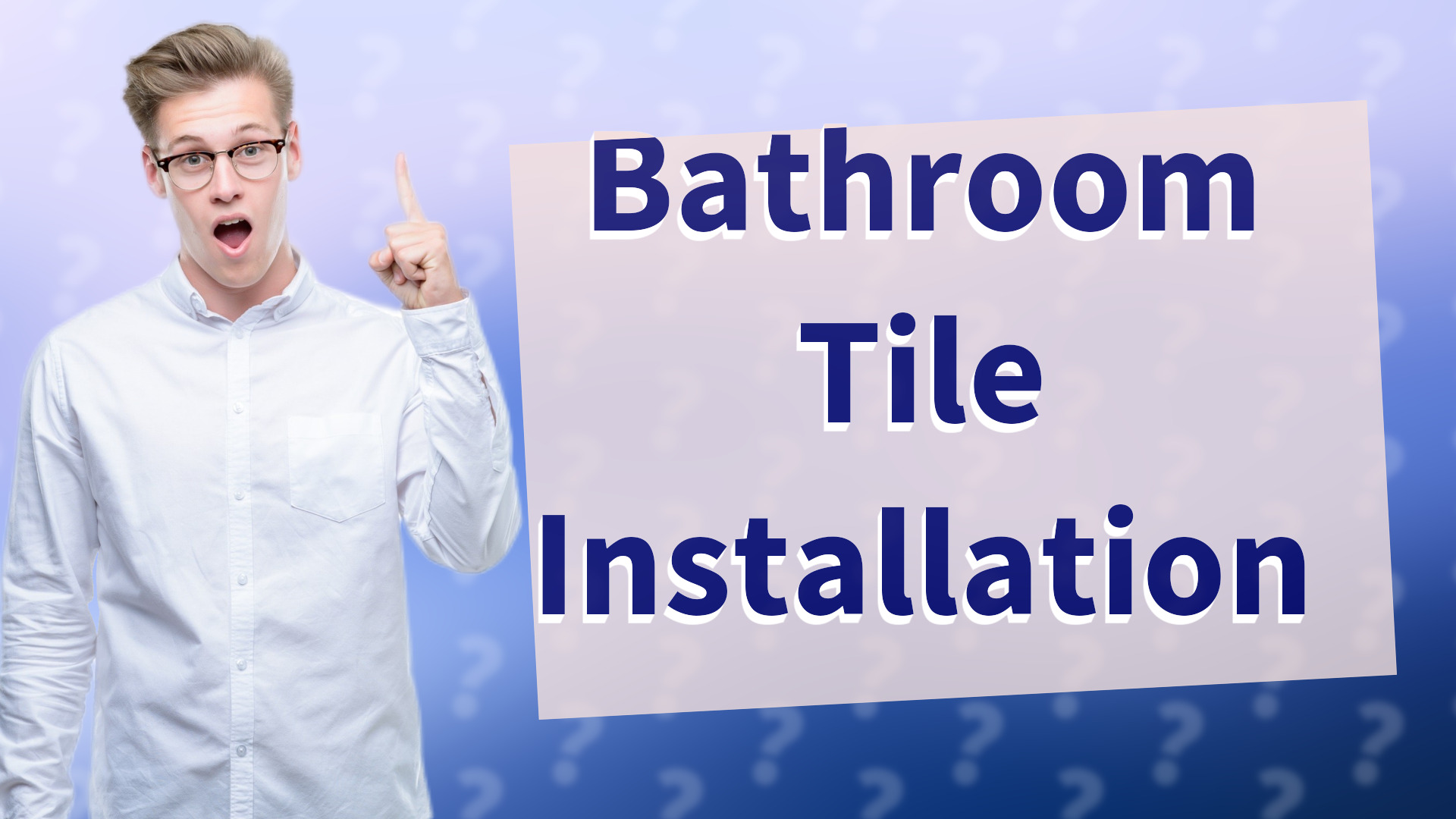Bathroom Tile Installation