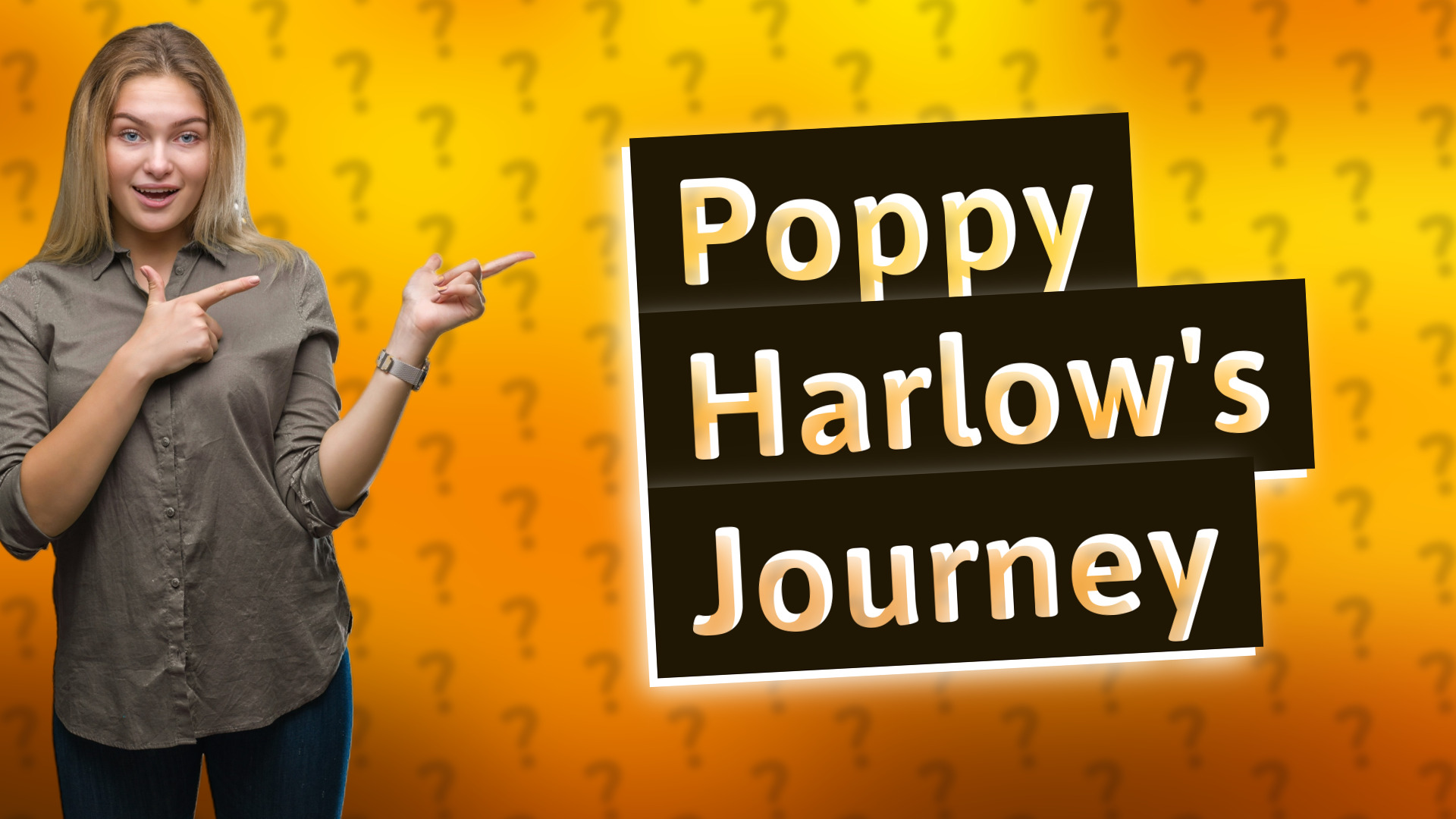 Poppy Harlow's Journey