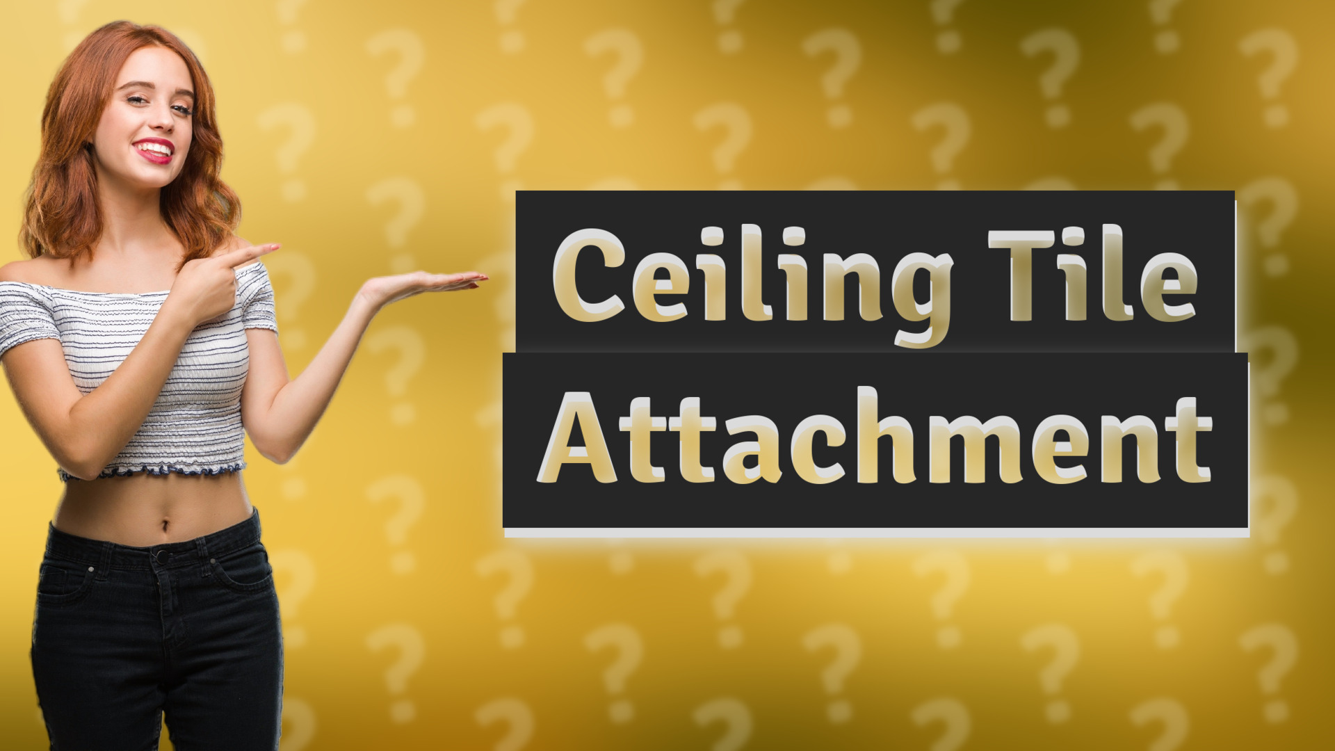 Ceiling Tile Attachment