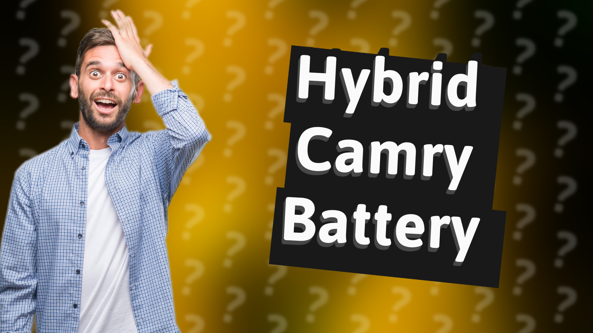 Hybrid Camry Battery