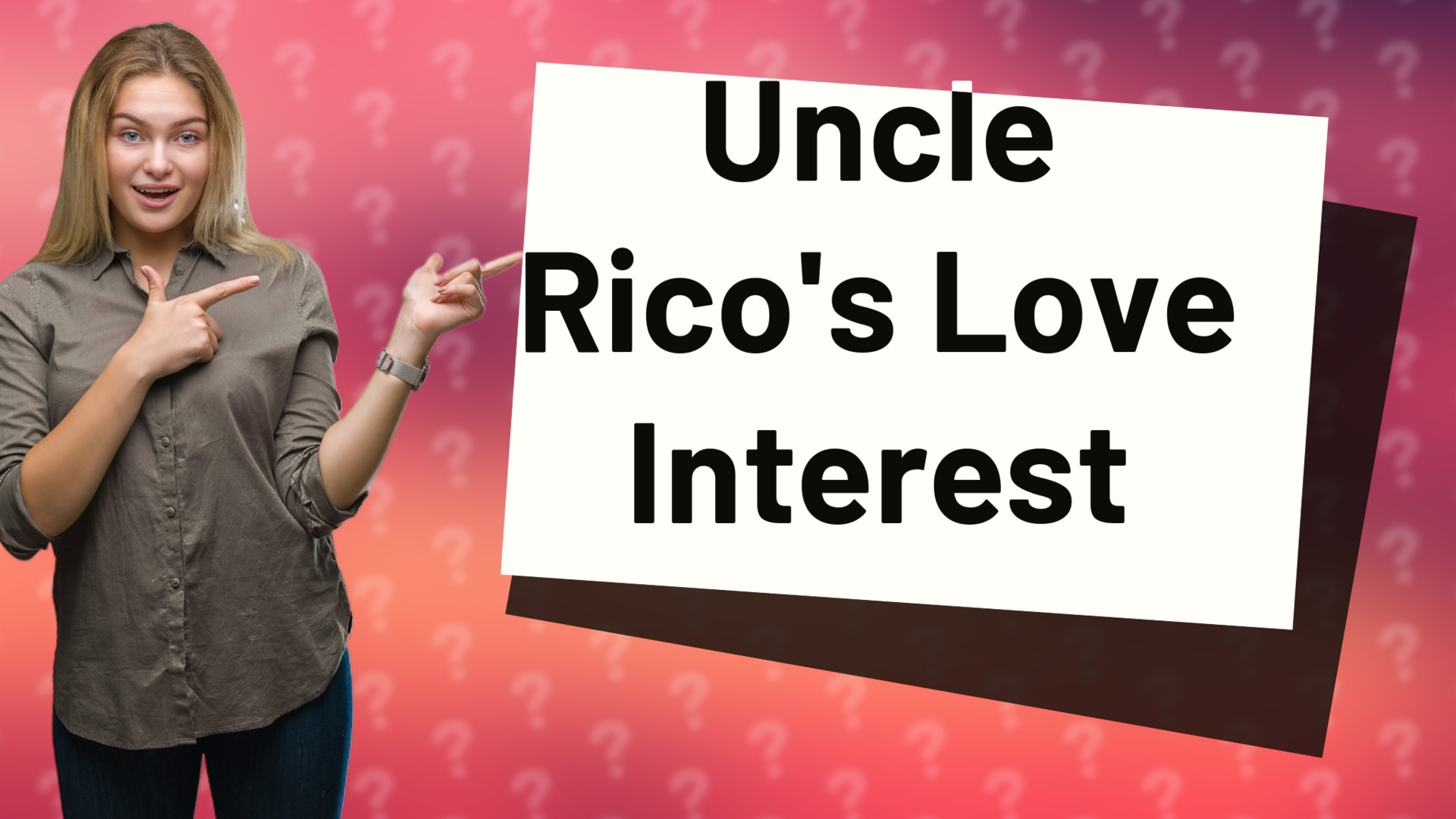 Uncle Rico's Love Interest