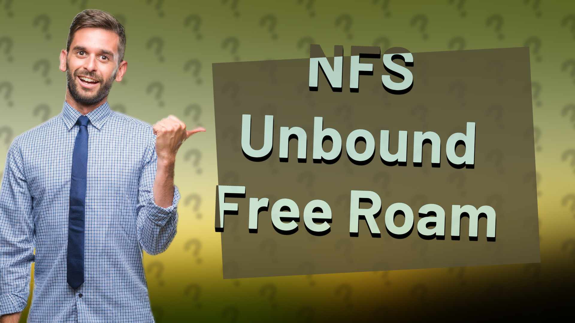 NFS Unbound Free Roam