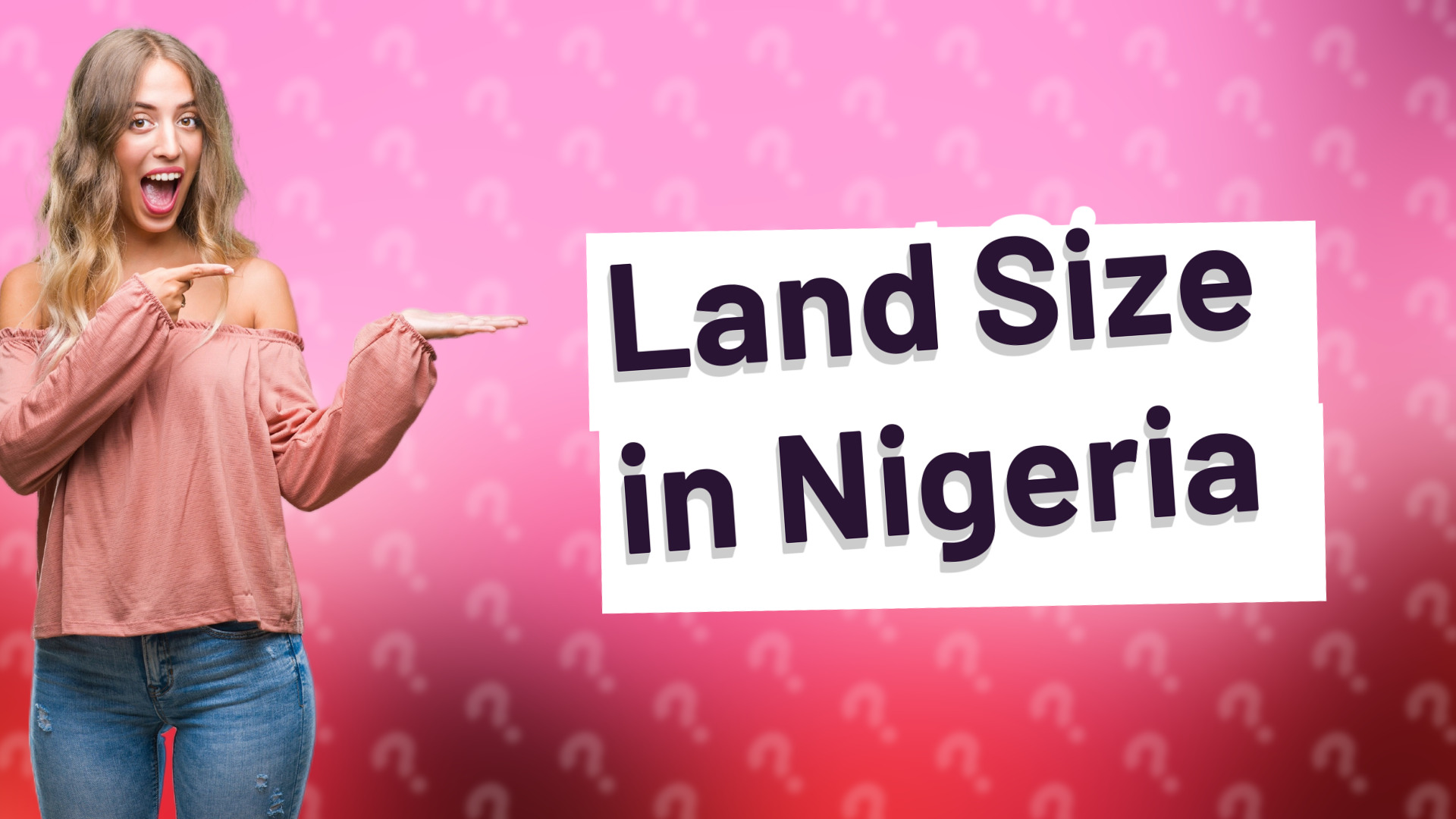 Land Size in Nigeria