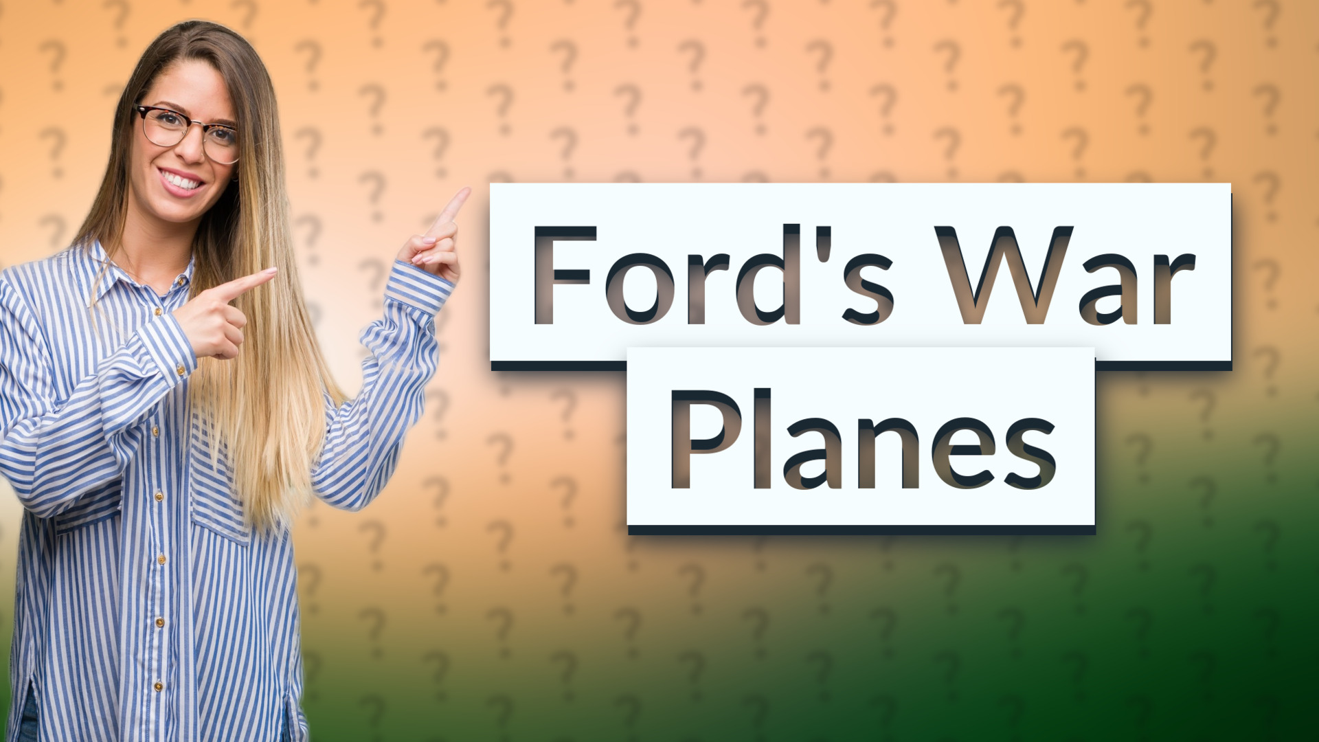 Ford's War Planes