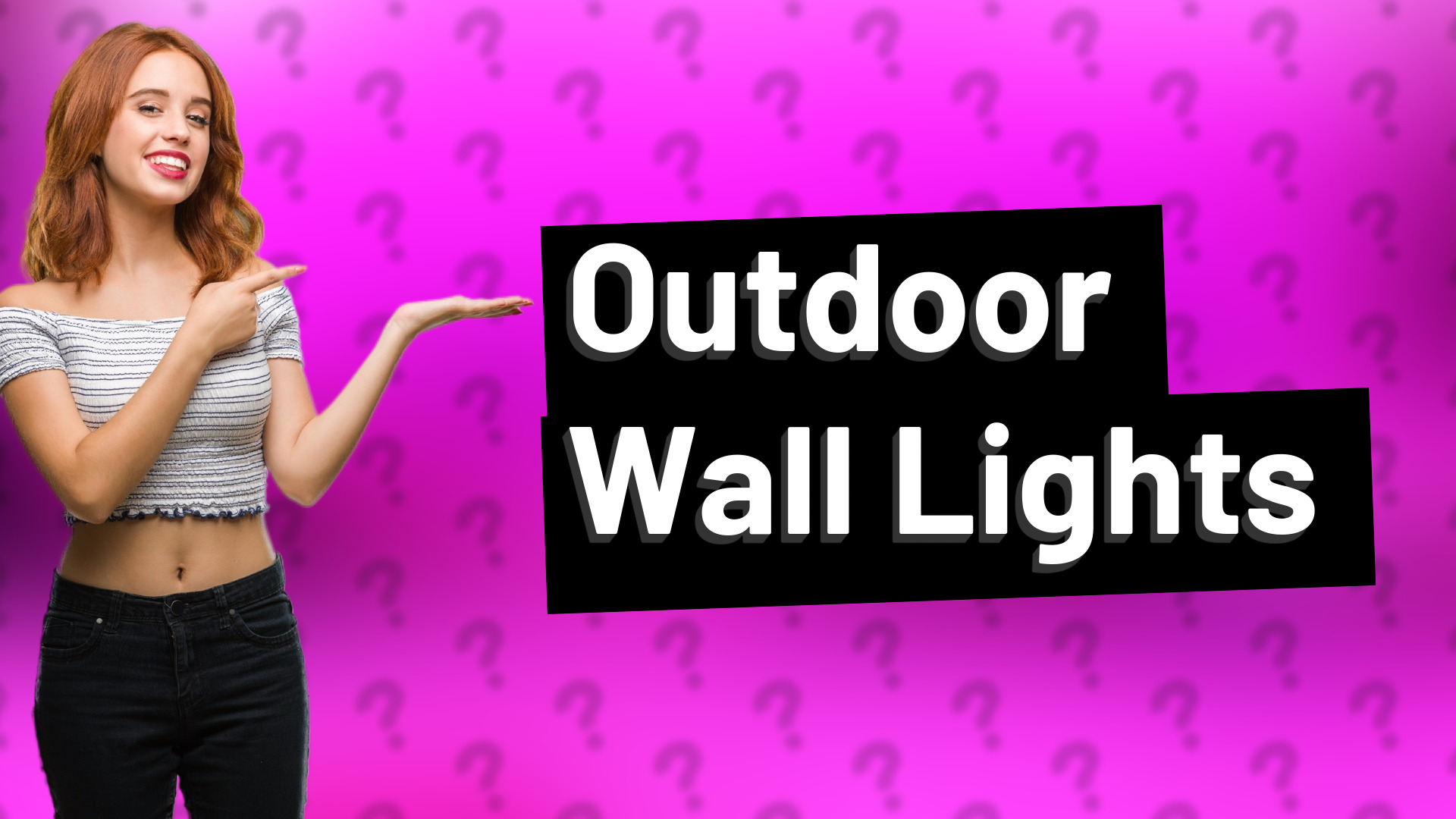 Outdoor Wall Lights