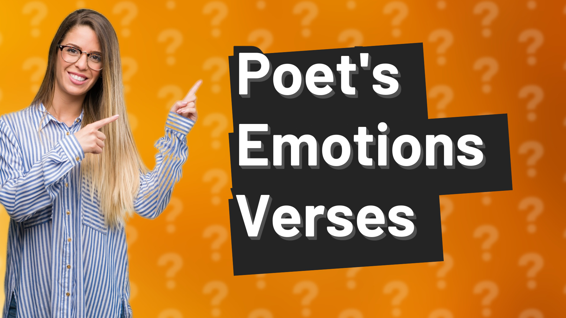 Poet's Emotions Verses