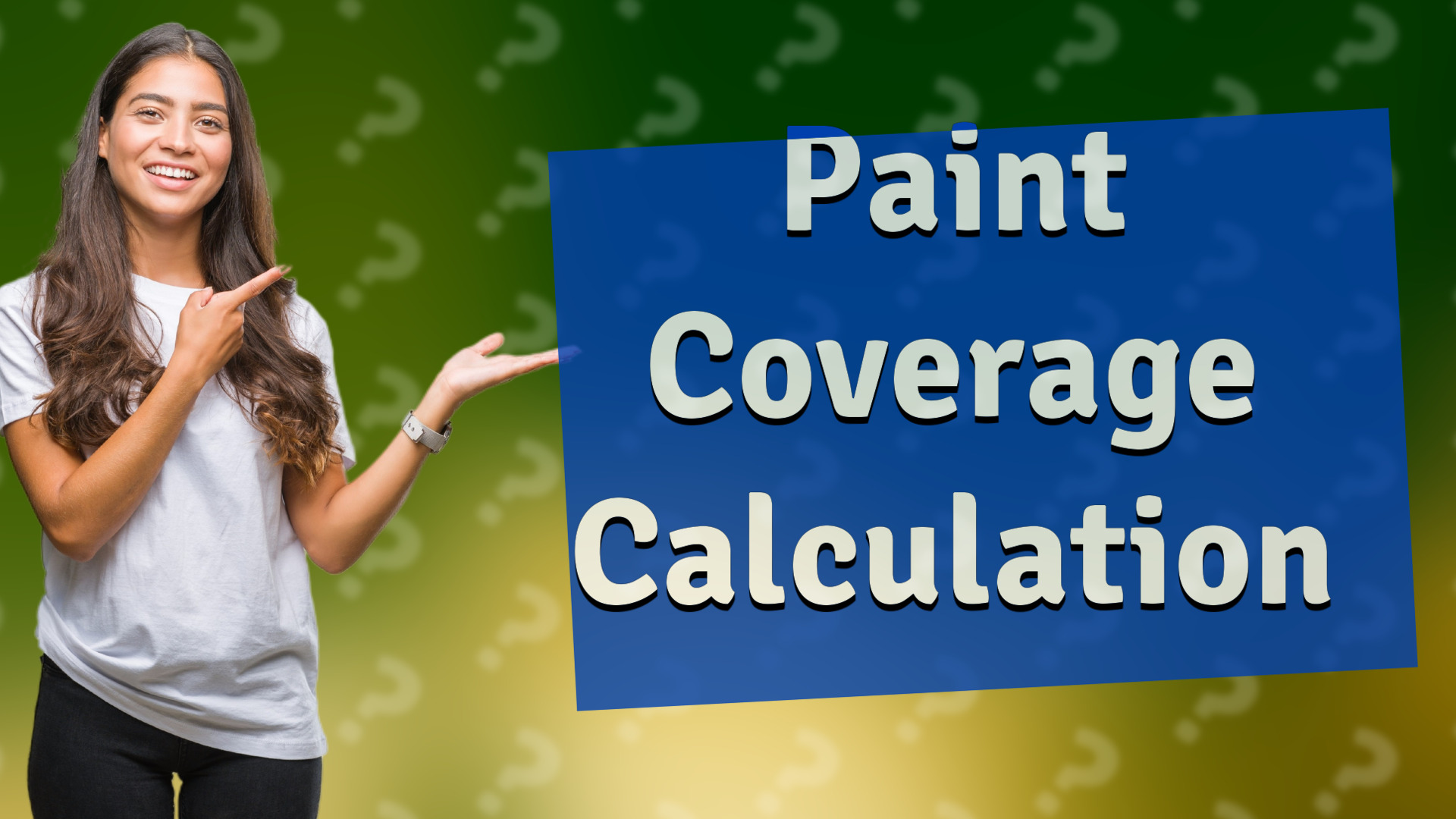 Paint Coverage Calculation
