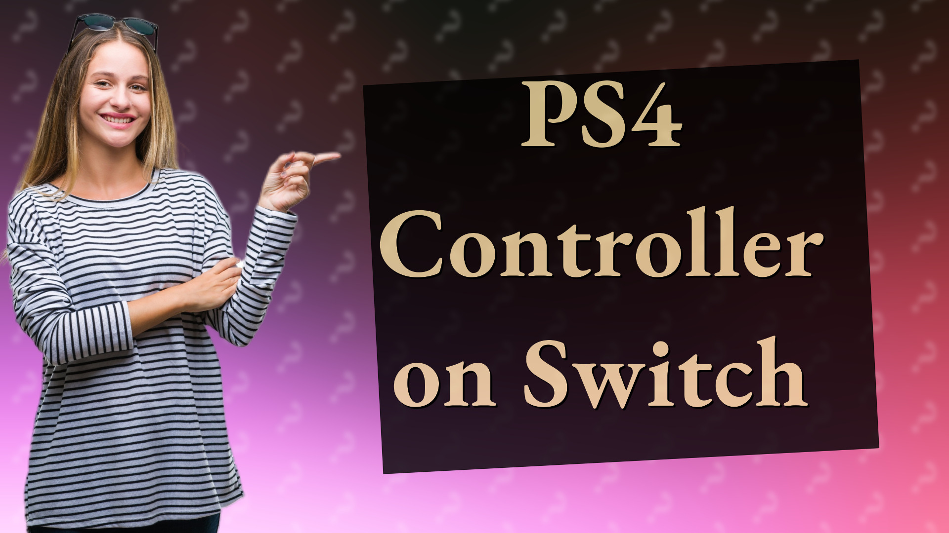 PS4 Controller on Switch