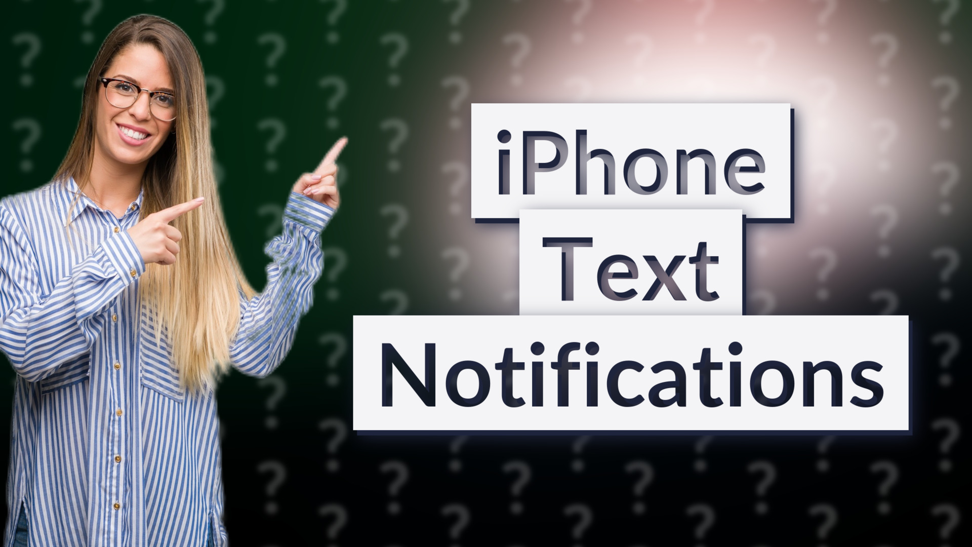 iPhone Text Notifications