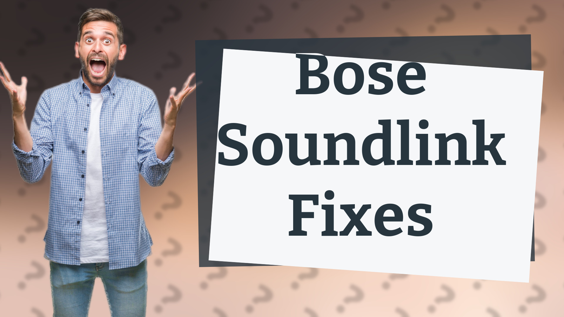 Bose Soundlink Fixes