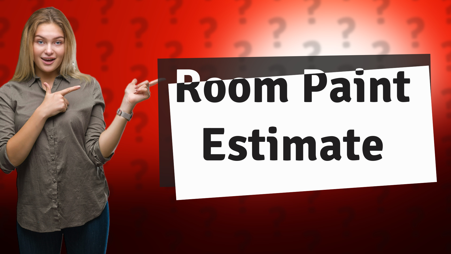 Room Paint Estimate