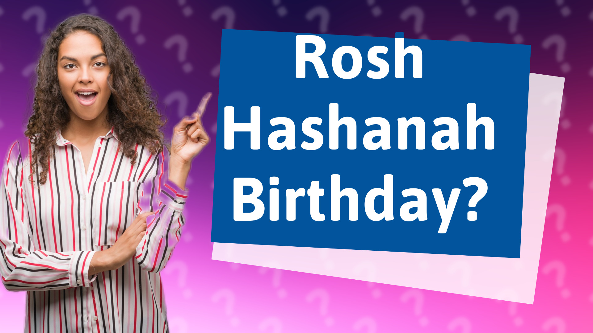 Rosh Hashanah Birthday?