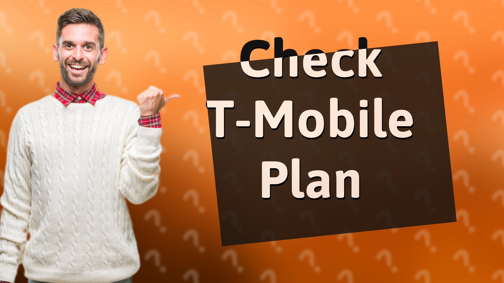 Check T-Mobile Plan