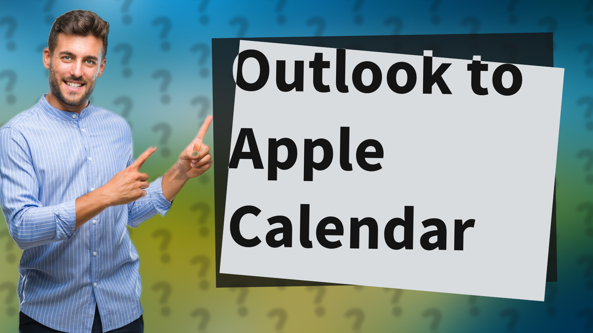 Outlook to Apple Calendar
