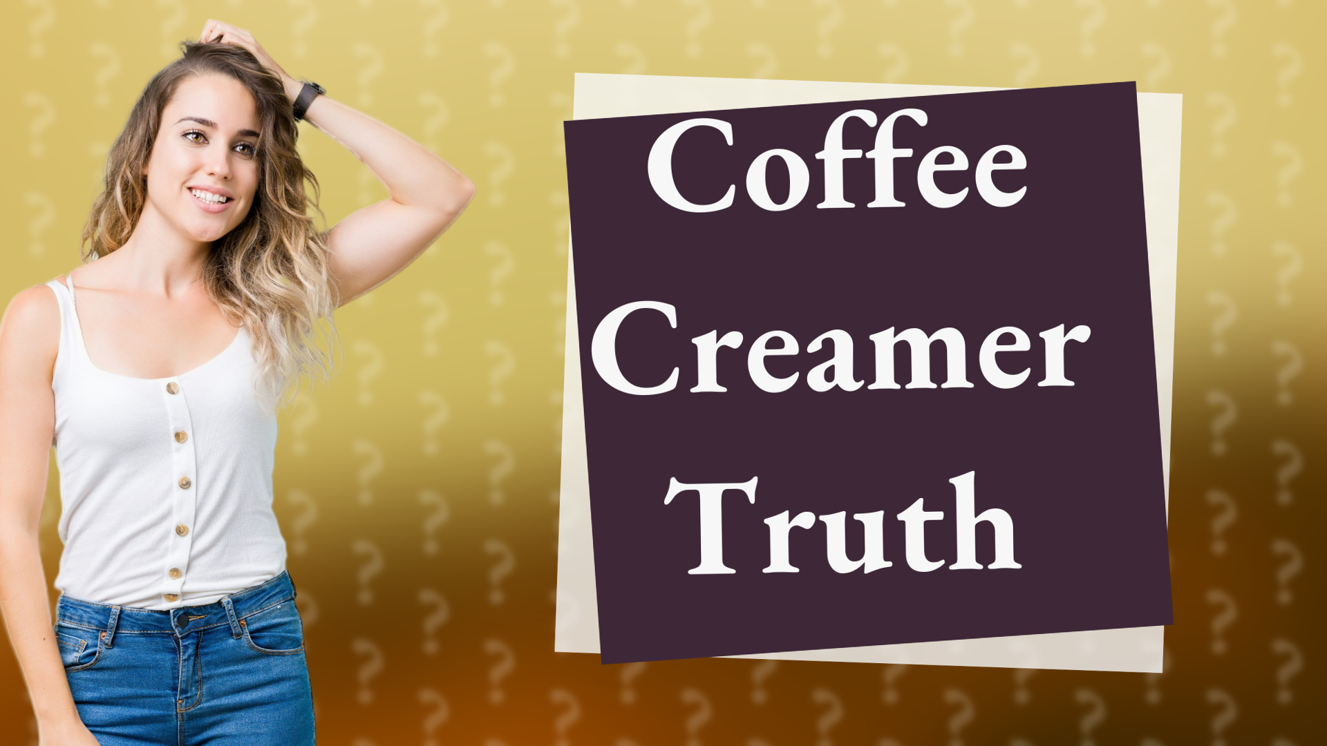 Coffee Creamer Truth