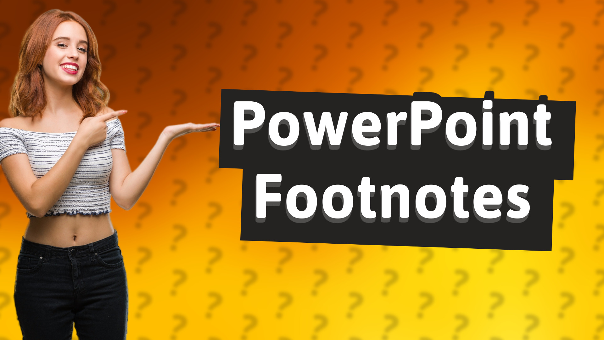 PowerPoint Footnotes