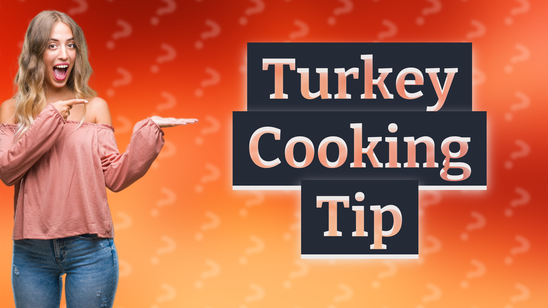 Turkey Cooking Tip