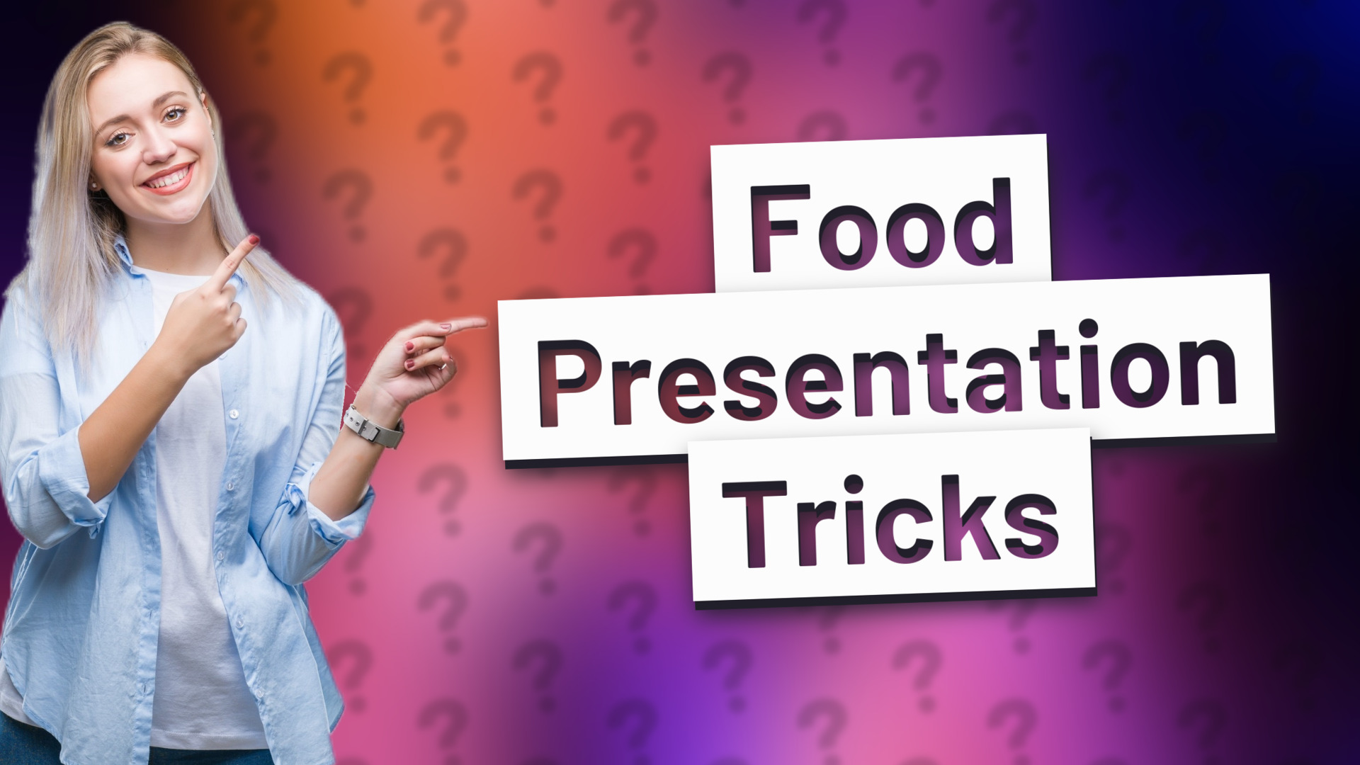Food Presentation Tricks