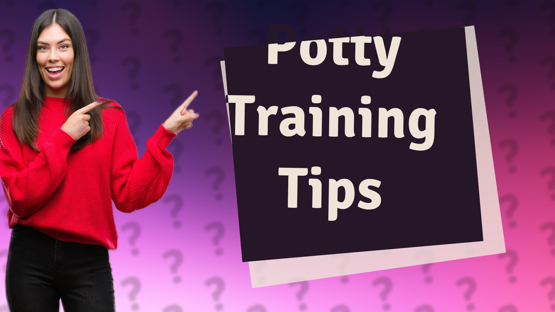 Potty Training Tips