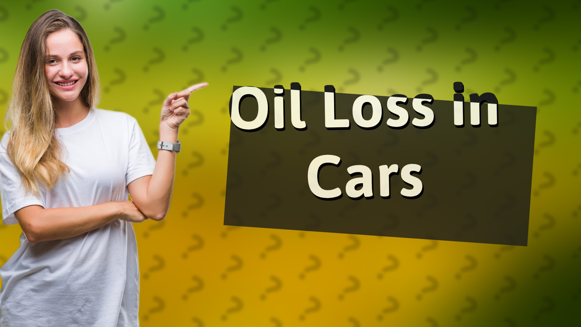 Oil Loss in Cars