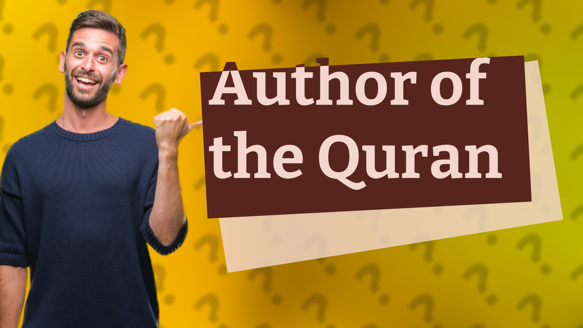 Author of the Quran