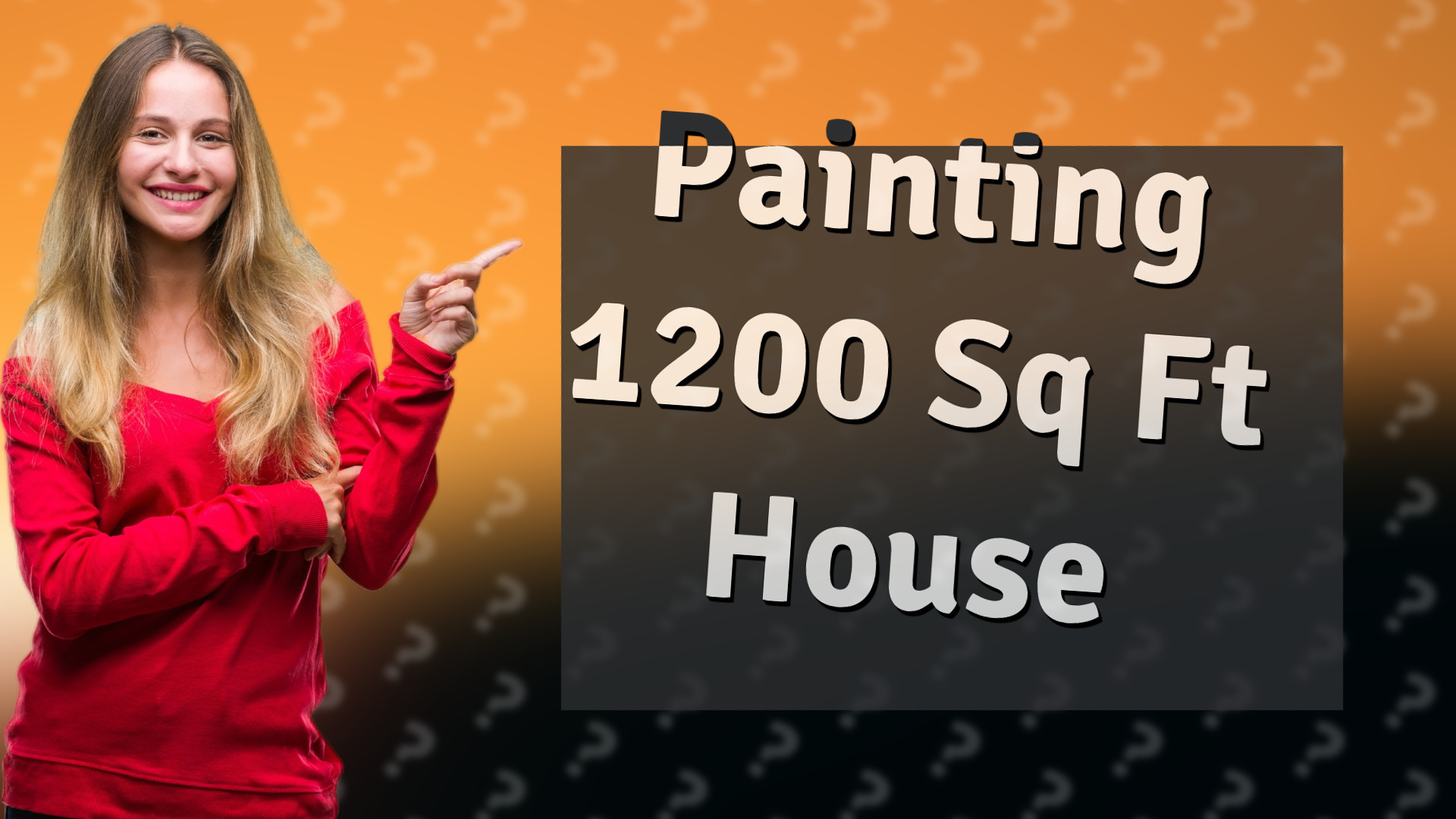 Painting 1200 Sq Ft House