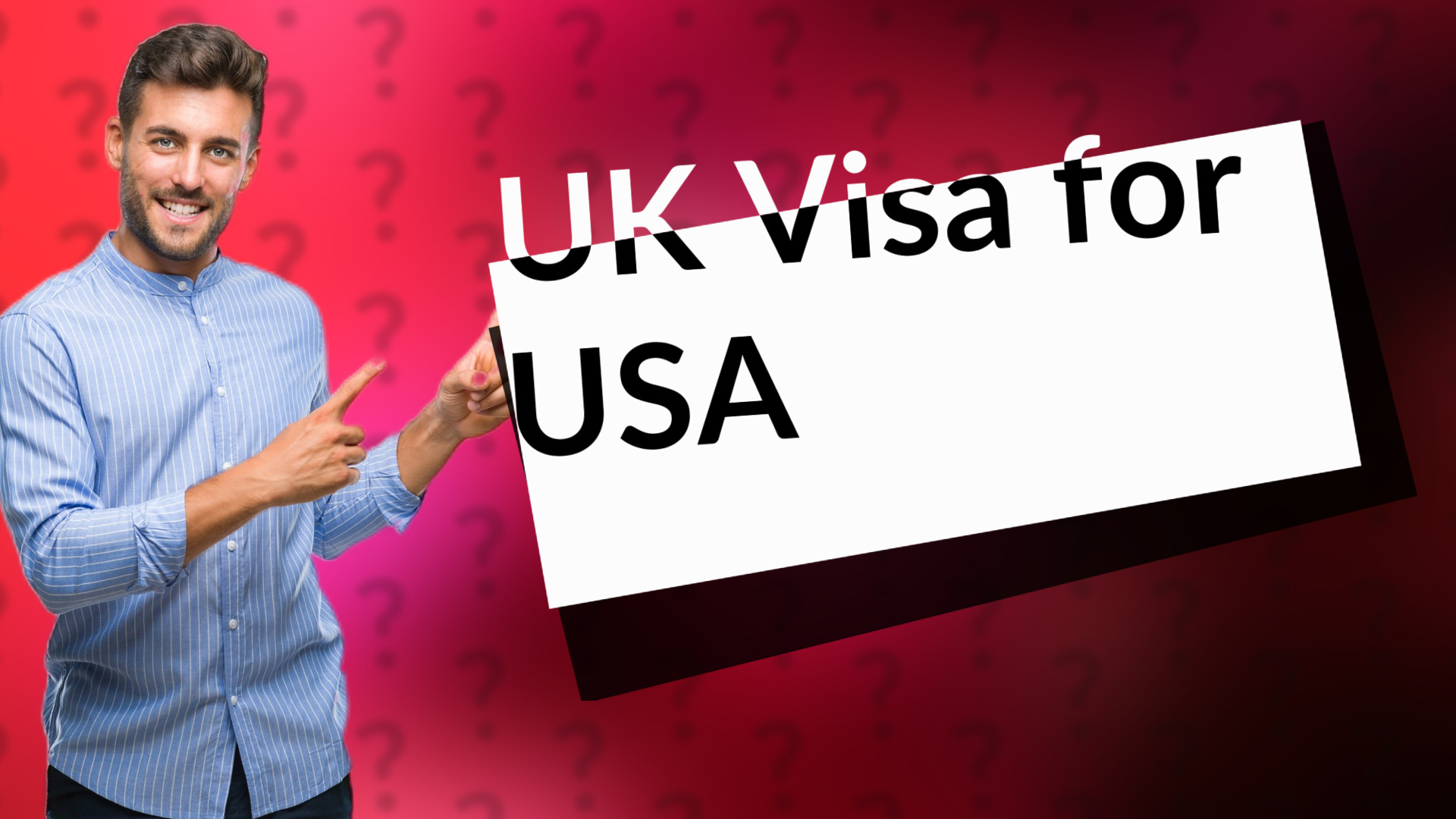 UK Visa for USA